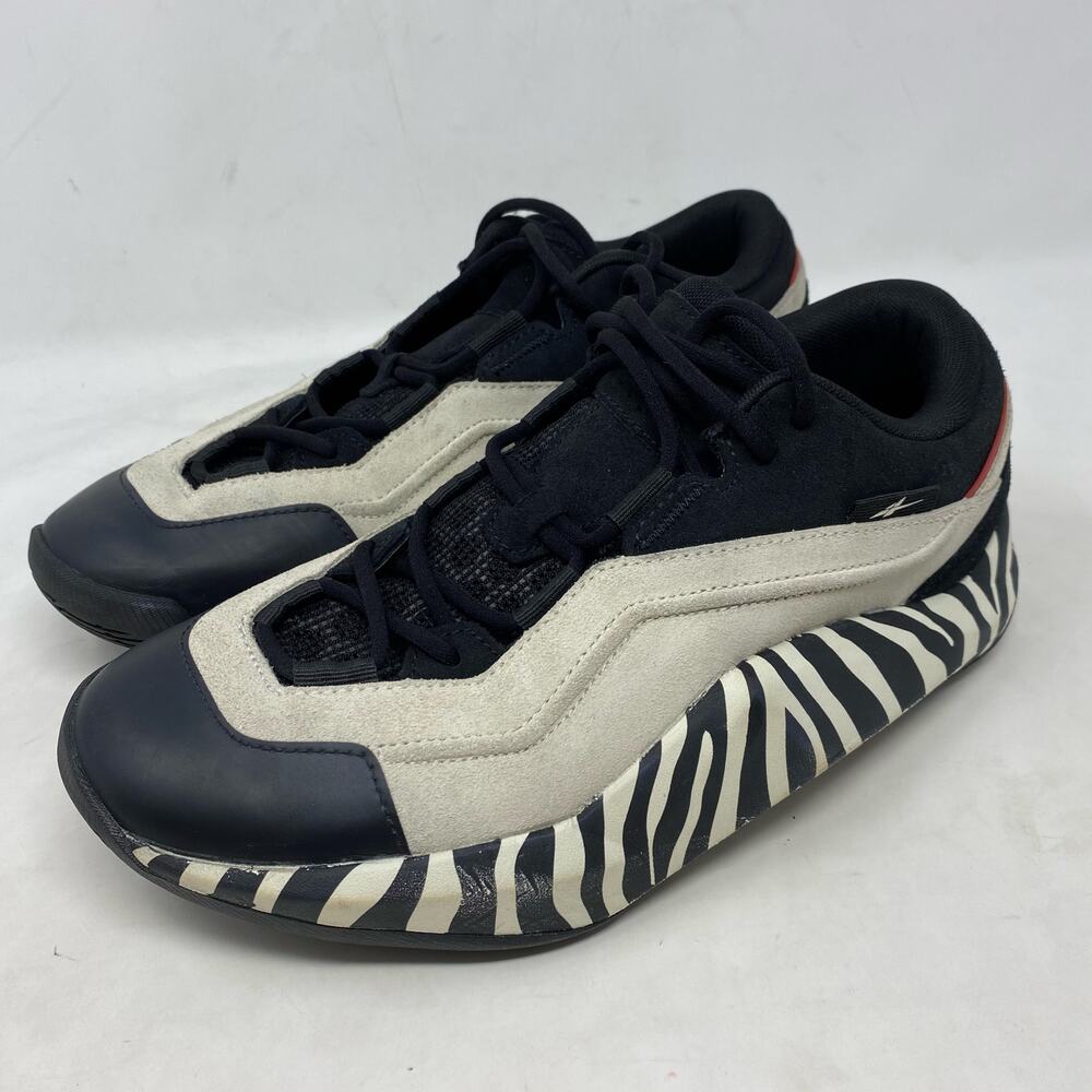 Ranger Zebra Basketball Chunky Sneakers Shoes Mens Size 11